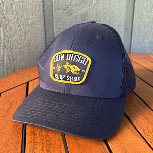 San Diego Surf Shop Trucker Hat Adjustable Strap Back
